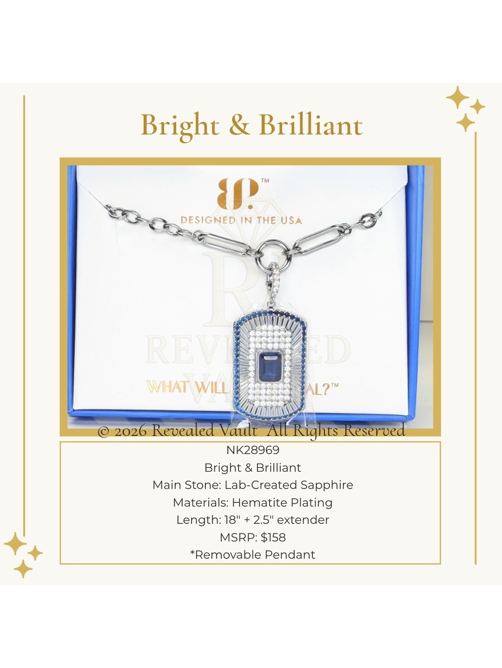 Bright & Brilliant - September Birthday 2026